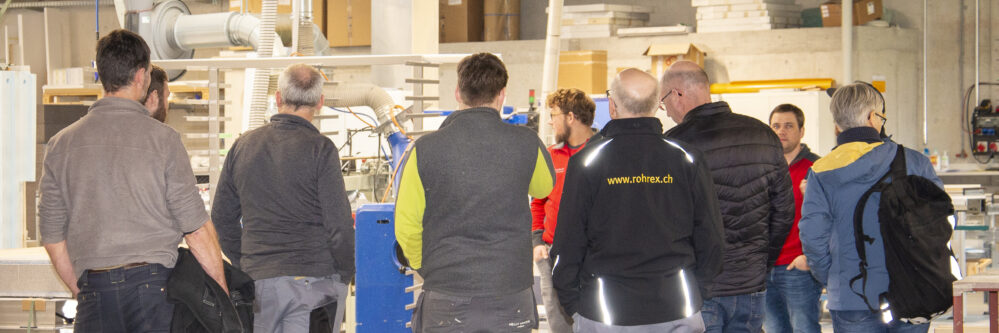 Betriebsbesichtigung Holzbau