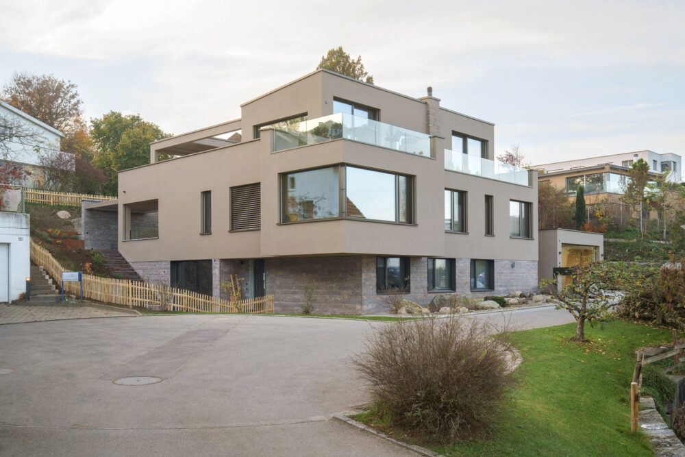 Zweifamilienhaus in Sursee LU Foto: © benjaminkunz.ch