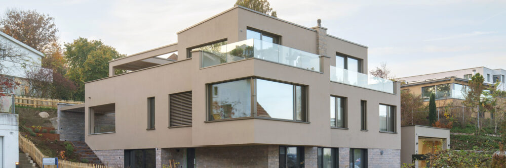 Zweifamilienhaus in Sursee LU Foto: © benjaminkunz.ch